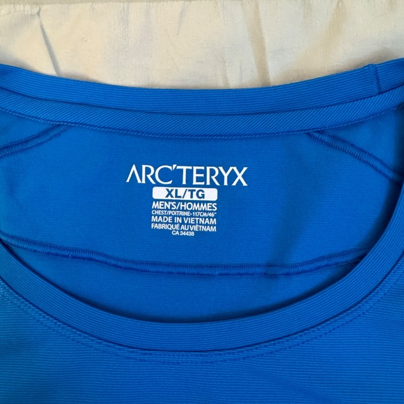 Arc’teryx Men’s Short Sleeve Performance Shirt – Size XL - Picture 4 of 4